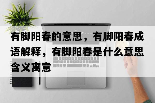 有腳陽(yáng)春的意思，有腳陽(yáng)春成語(yǔ)解釋?zhuān)心_陽(yáng)春是什么意思含義寓意