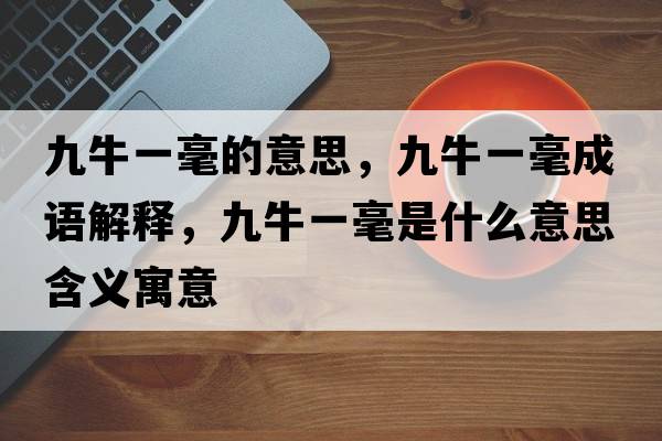 九牛一毫的意思，九牛一毫成語(yǔ)解釋?zhuān)排Ｒ缓潦鞘裁匆馑己x寓意