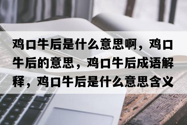 雞口牛后是什么意思啊，雞口牛后的意思，雞口牛后成語(yǔ)解釋?zhuān)u口牛后是什么意思含義寓意