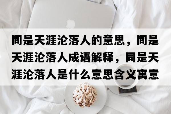 同是天涯淪落人的意思，同是天涯淪落人成語(yǔ)解釋?zhuān)翘煅臏S落人是什么意思含義寓意