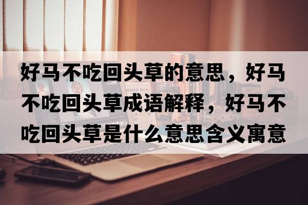 好馬不吃回頭草的意思，好馬不吃回頭草成語(yǔ)解釋?zhuān)民R不吃回頭草是什么意思含義寓意