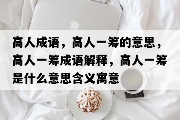 高人成語(yǔ)，高人一籌的意思，高人一籌成語(yǔ)解釋?zhuān)呷艘换I是什么意思含義寓意