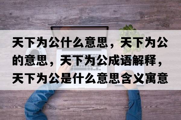 天下為公什么意思，天下為公的意思，天下為公成語(yǔ)解釋?zhuān)煜聻楣鞘裁匆馑己x寓意