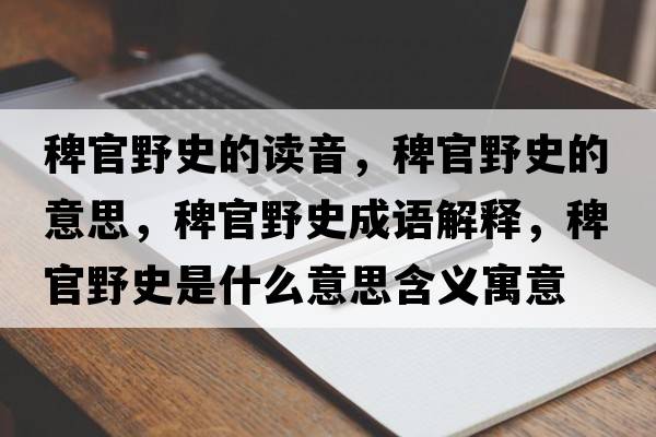 稗官野史的讀音，稗官野史的意思，稗官野史成語(yǔ)解釋?zhuān)薰僖笆肥鞘裁匆馑己x寓意
