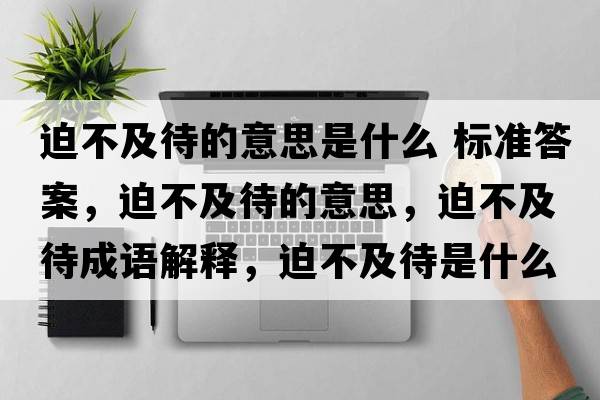 迫不及待的意思是什么 標準答案，迫不及待的意思，迫不及待成語(yǔ)解釋?zhuān)炔患按鞘裁匆馑己x寓意
