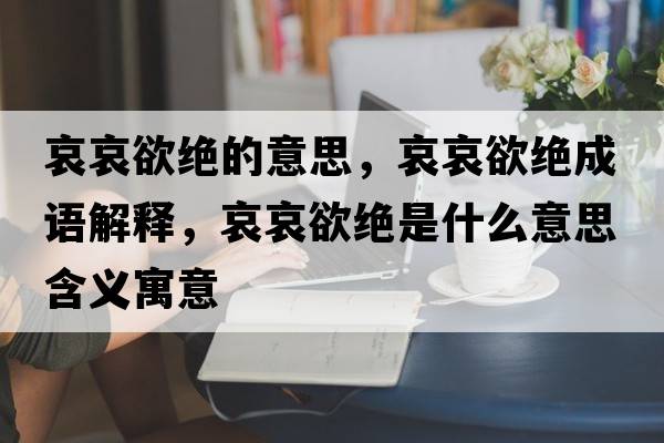 哀哀欲絕的意思，哀哀欲絕成語(yǔ)解釋?zhuān)Ов^是什么意思含義寓意