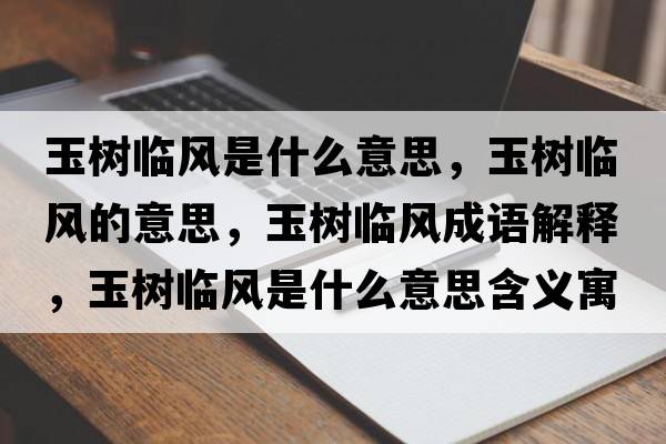 玉樹(shù)臨風(fēng)是什么意思，玉樹(shù)臨風(fēng)的意思，玉樹(shù)臨風(fēng)成語(yǔ)解釋?zhuān)駱?shù)臨風(fēng)是什么意思含義寓意