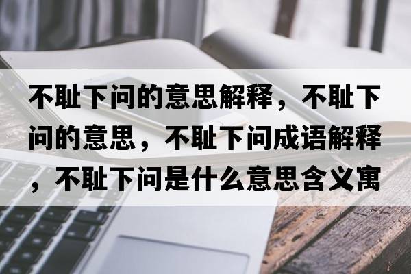 不恥下問(wèn)的意思解釋?zhuān)粣u下問(wèn)的意思，不恥下問(wèn)成語(yǔ)解釋?zhuān)粣u下問(wèn)是什么意思含義寓意