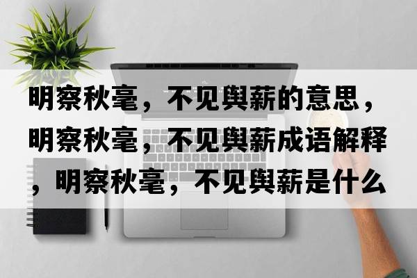 明察秋毫，不見(jiàn)輿薪的意思，明察秋毫，不見(jiàn)輿薪成語(yǔ)解釋?zhuān)鞑烨锖?，不?jiàn)輿薪是什么意思含義寓意