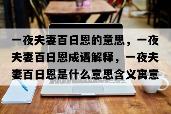 一夜夫妻百日恩的意思，一夜夫妻百日恩成語(yǔ)解釋?zhuān)灰狗蚱薨偃斩魇鞘裁匆馑己x寓意