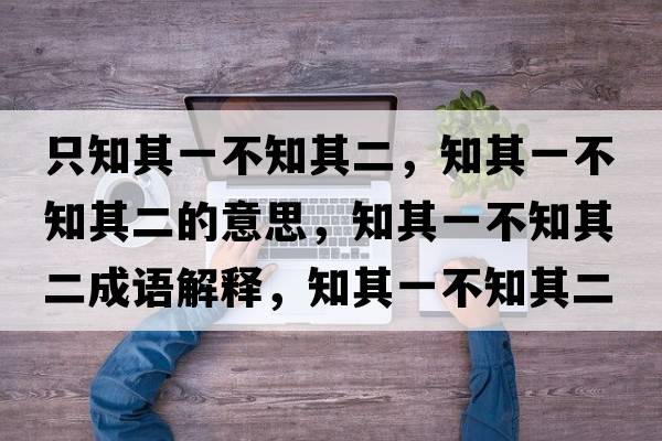 只知其一不知其二，知其一不知其二的意思，知其一不知其二成語(yǔ)解釋?zhuān)湟徊恢涠鞘裁匆馑己x寓意