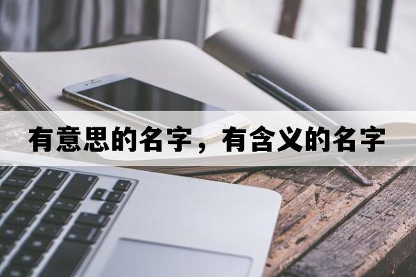 有意思的名字，有含義的名字