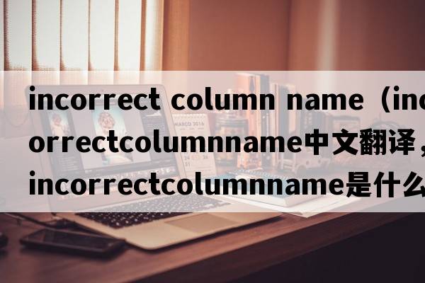 incorrect column name（incorrectcolumnname中文翻譯，incorrectcolumnname是什么意思，incorrectcolumnname發(fā)音、用法及例句）