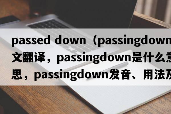 passed down（passingdown中文翻譯，passingdown是什么意思，passingdown發(fā)音、用法及例句）