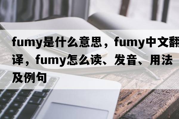 fumy是什么意思，fumy中文翻譯，fumy怎么讀、發(fā)音、用法及例句
