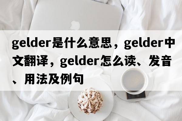 gelder是什么意思，gelder中文翻譯，gelder怎么讀、發(fā)音、用法及例句