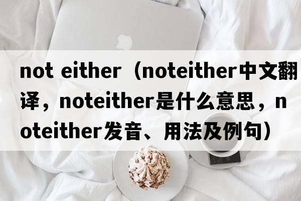 not either（noteither中文翻譯，noteither是什么意思，noteither發(fā)音、用法及例句）
