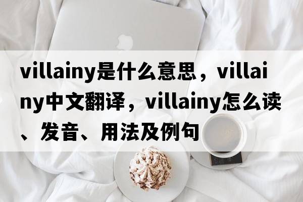 villainy是什么意思，villainy中文翻譯，villainy怎么讀、發(fā)音、用法及例句