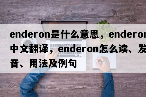 enderon是什么意思，enderon中文翻譯，enderon怎么讀、發(fā)音、用法及例句