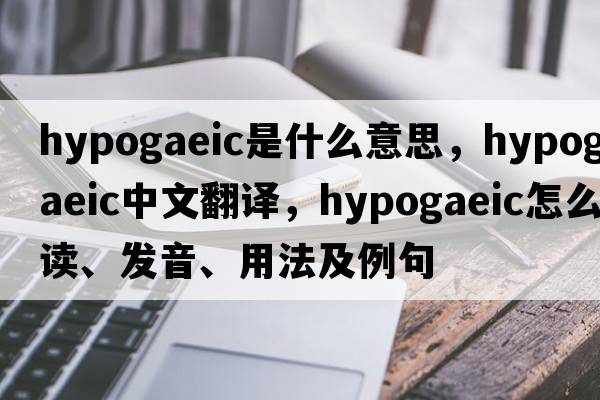 hypogaeic是什么意思，hypogaeic中文翻譯，hypogaeic怎么讀、發(fā)音、用法及例句