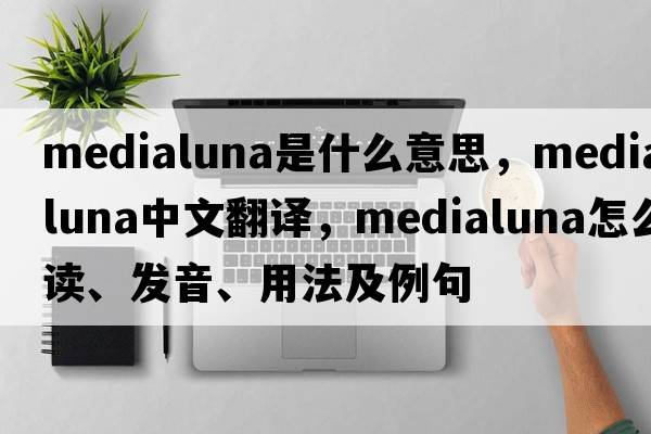 Medialuna是什么意思，Medialuna中文翻譯，Medialuna怎么讀、發(fā)音、用法及例句
