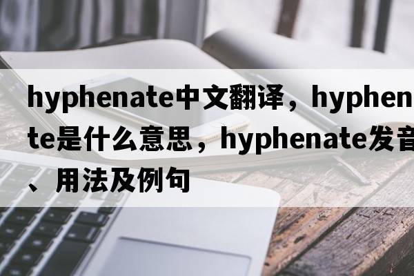 hyphenate中文翻譯，hyphenate是什么意思，hyphenate發(fā)音、用法及例句