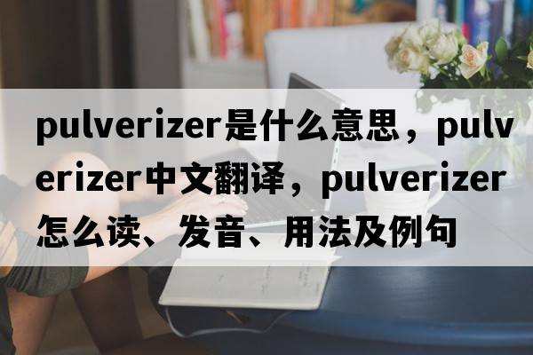 pulverizer是什么意思，pulverizer中文翻譯，pulverizer怎么讀、發(fā)音、用法及例句