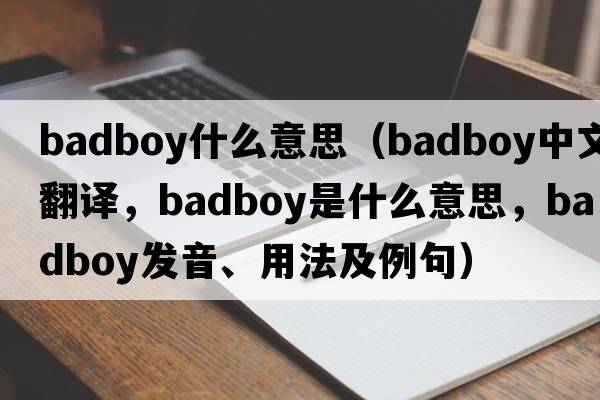 badboy什么意思（badboy中文翻譯，badboy是什么意思，badboy發(fā)音、用法及例句）