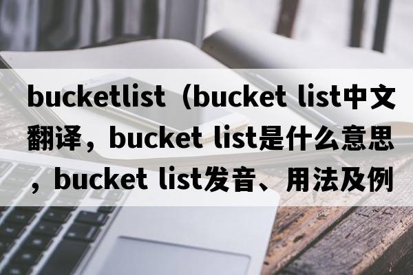 bucketlist（bucket list中文翻譯，bucket list是什么意思，bucket list發(fā)音、用法及例句）