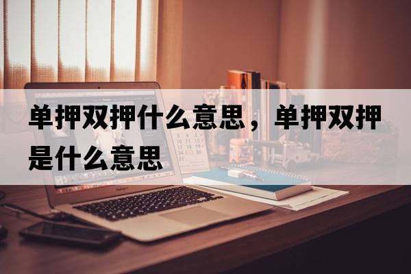 單押雙押什么意思，單押雙押是什么意思