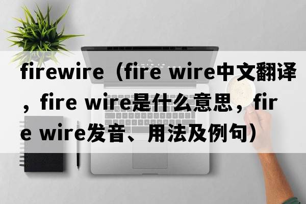 firewire（fire wire中文翻譯，fire wire是什么意思，fire wire發(fā)音、用法及例句）