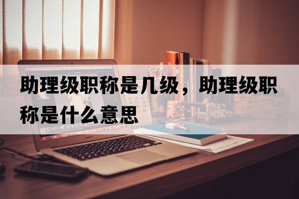 助理級職稱(chēng)是幾級，助理級職稱(chēng)是什么意思