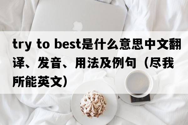 try to best是什么意思中文翻譯、發(fā)音、用法及例句（盡我所能英文）
