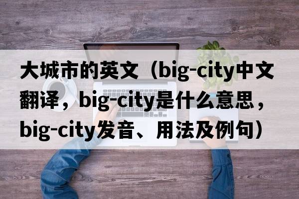 大城市的英文（big-city中文翻譯，big-city是什么意思，big-city發(fā)音、用法及例句）