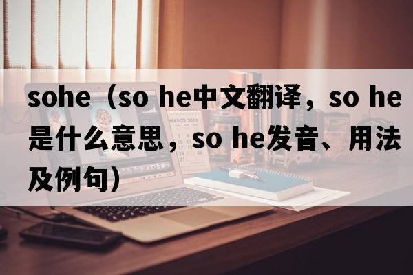 sohe（so he中文翻譯，so he是什么意思，so he發(fā)音、用法及例句）