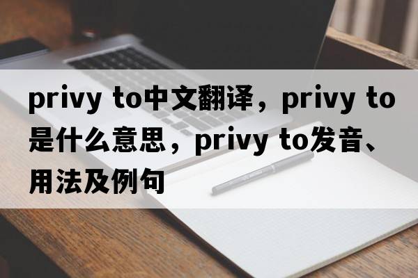privy to中文翻譯，privy to是什么意思，privy to發(fā)音、用法及例句