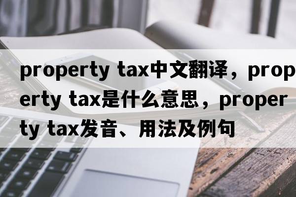 property tax中文翻譯，property tax是什么意思，property tax發(fā)音、用法及例句