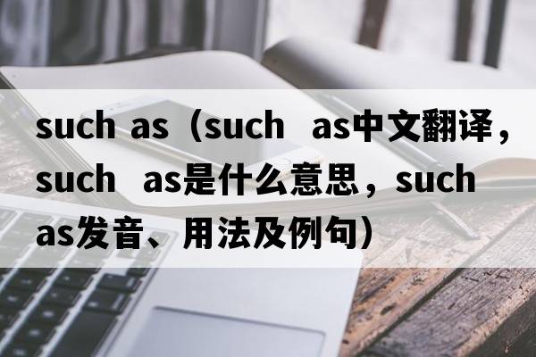 such as（such  as中文翻譯，such  as是什么意思，such  as發(fā)音、用法及例句）