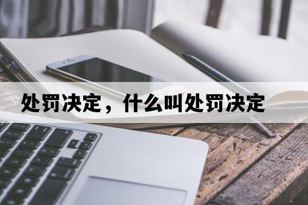 處罰決定，什么叫處罰決定