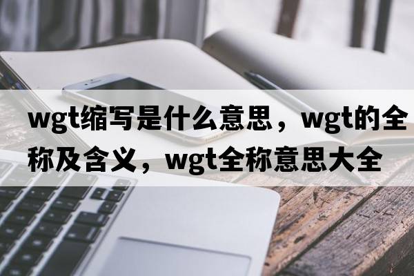 wgt縮寫(xiě)是什么意思，wgt的全稱(chēng)及含義，wgt全稱(chēng)意思大全