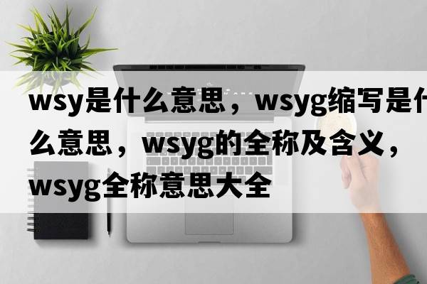 wsy是什么意思，wsyg縮寫(xiě)是什么意思，wsyg的全稱(chēng)及含義，wsyg全稱(chēng)意思大全
