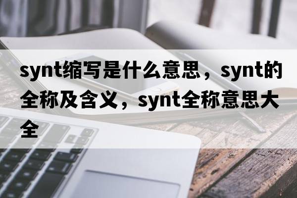 synt縮寫(xiě)是什么意思，synt的全稱(chēng)及含義，synt全稱(chēng)意思大全