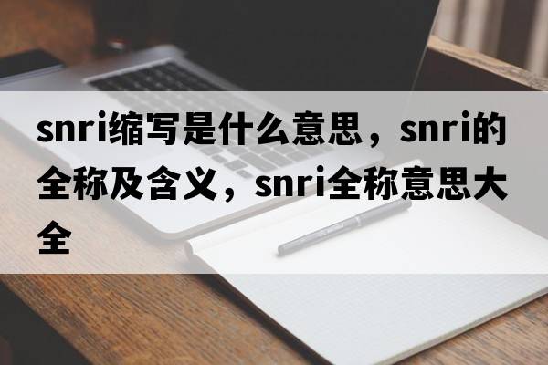 snri縮寫(xiě)是什么意思，snri的全稱(chēng)及含義，snri全稱(chēng)意思大全