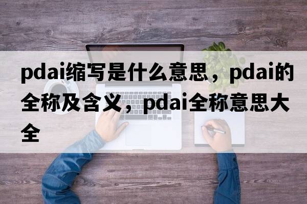 pdai縮寫(xiě)是什么意思，pdai的全稱(chēng)及含義，pdai全稱(chēng)意思大全