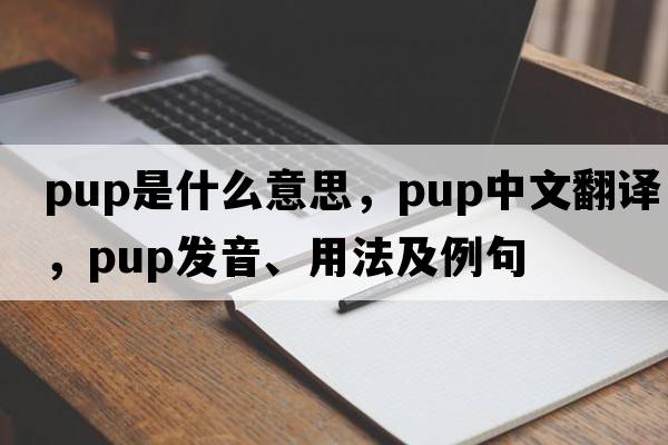 pup是什么意思，pup中文翻譯，pup發(fā)音、用法及例句