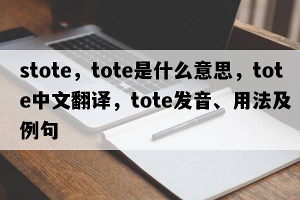 stote，tote是什么意思，tote中文翻譯，tote發(fā)音、用法及例句