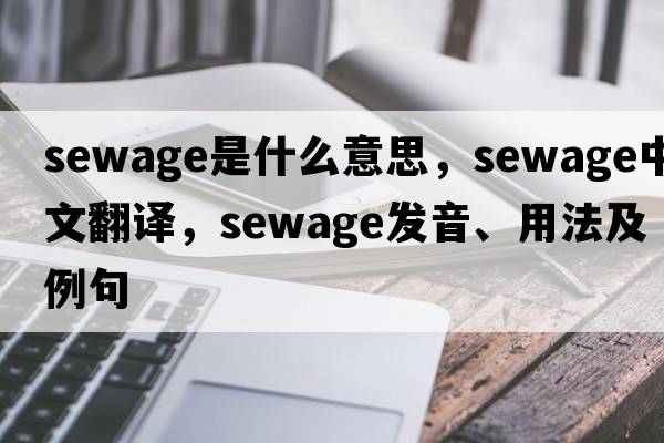 sewage是什么意思，sewage中文翻譯，sewage發(fā)音、用法及例句