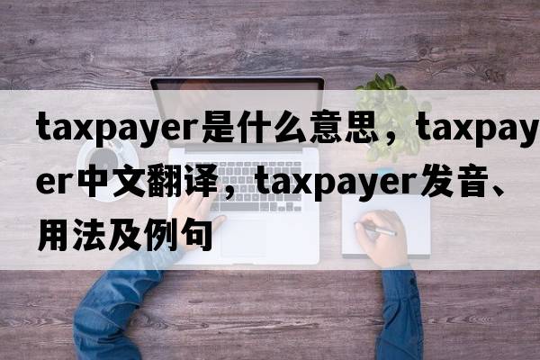 taxpayer是什么意思，taxpayer中文翻譯，taxpayer發(fā)音、用法及例句
