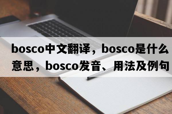 Bosco中文翻譯，Bosco是什么意思，Bosco發(fā)音、用法及例句