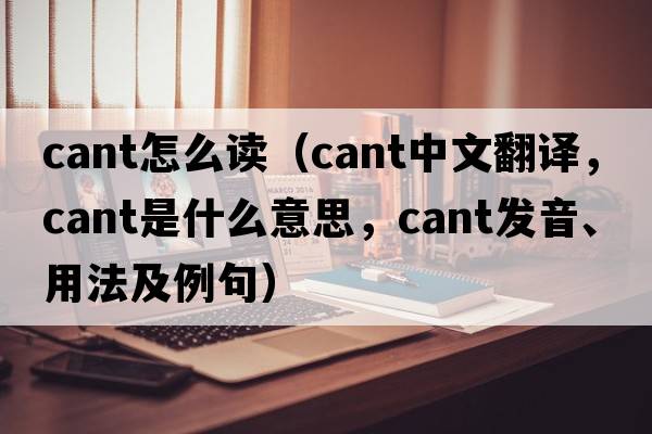 cant怎么讀（cant中文翻譯，cant是什么意思，cant發(fā)音、用法及例句）